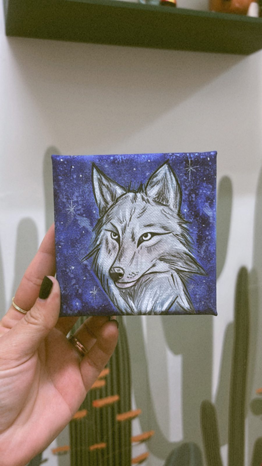 Cuadro lobo estelar