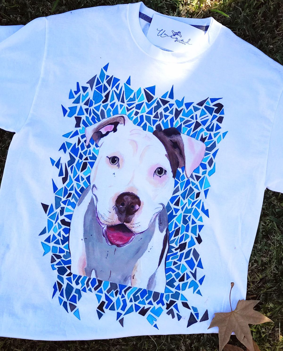 Playera pintada por encargo